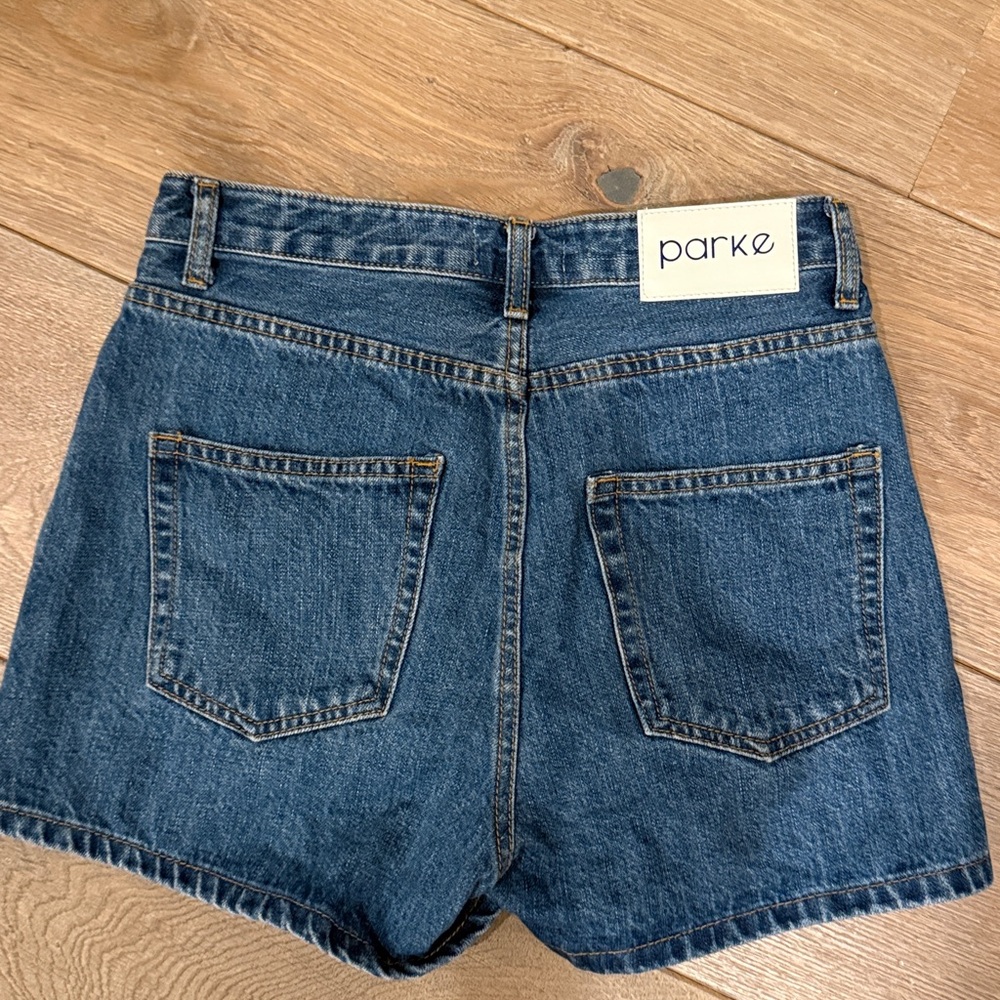 PARKE Blue Jean Shorts - Picture 3 of 3